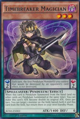 Timebreaker Magician - BOSH-EN002 - Rare 1st Edition Breakers of Shadow 1st Edition Singles
