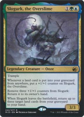 Slogurk, the Overslime 242/277 - Silver Stamped Innistrad: Midnight Hunt Silver Stamped Singles (Español)
