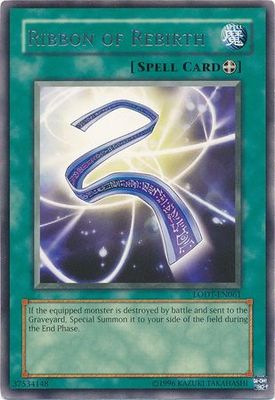 Ribbon of Rebirth - LODT-EN061 - Rare Unlimited Light of Destruction [LODT] Unlimited Singles