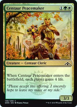 Centaur Peacemaker 158/259 - Foil Guilds of Ravnica Foil Singles