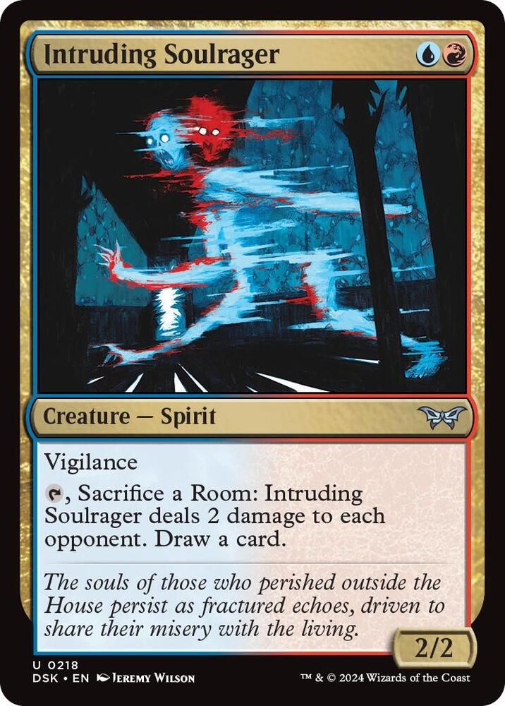 Intruding Soulrager - Duskmourn: House of Horror (DSK) Duskmourn: House of Horror