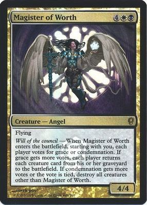 Magister of Worth - Release Foil Promo Magic: The Gathering Promo Cards -Foil