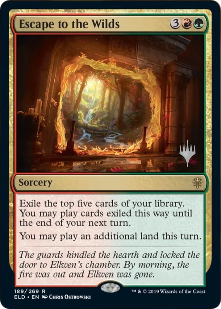 Escape to the Wilds - Promo Pack: Throne of Eldraine (PPELD) Promo Pack: Throne of Eldraine (Español)