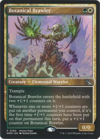 Botanical Brawler 0384 Promo Pack March of the Machine Promos-Foil