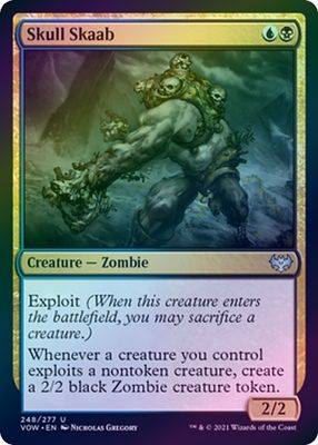Skull Skaab 248/277 - Foil Innistrad: Crimson Vow Foil Singles