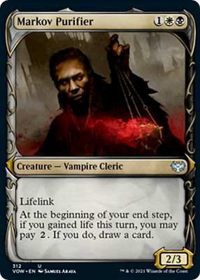 Markov Purifier (Showcase) - Innistrad: Crimson Vow (VOW) Innistrad: Crimson Vow-FOIL