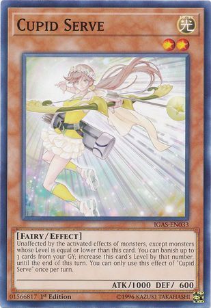 GA Cupid Serve - IGAS-EN033 - Common 1st Edition Ignition Assault 1st Edition Singles