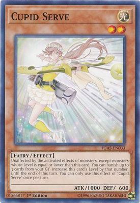 Cupid Serve - IGAS-EN033 - Common 1st Edition Ignition Assault 1st Edition Singles (espanol)
