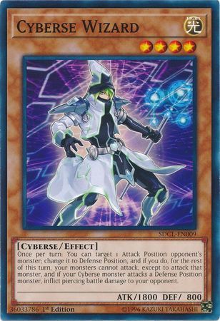 Cyberse Wizard - SDCL-EN009 - Common 1st Edition Cyberse Link Singles