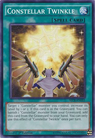 Constellar Twinkle - SECE-EN055 - Common 1st Edition Secrets of Eternity (SECE) 1st Edition Singles *Espanol*