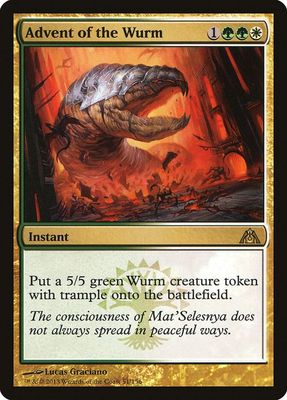 Advent of the Wurm - Dragon&#39;s Maze (DGM) Dragon&#39;s Maze
