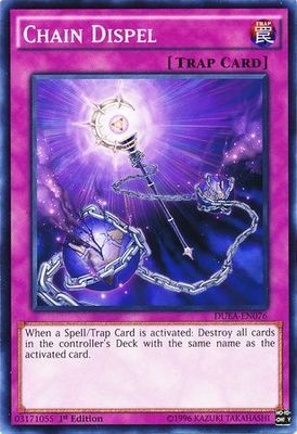 GA Chain Dispel - DUEA-EN076 - Common 1st Edition Duelist Alliance 1st Edition Singles