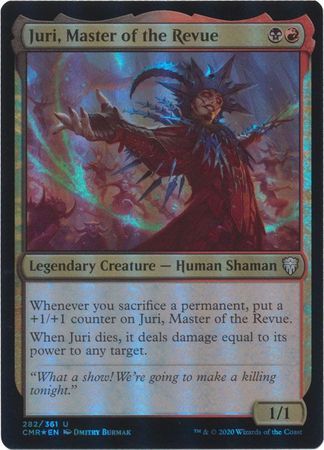 Juri, Master of the Revue 282/361 - Foil Commander Legends Foil Singles