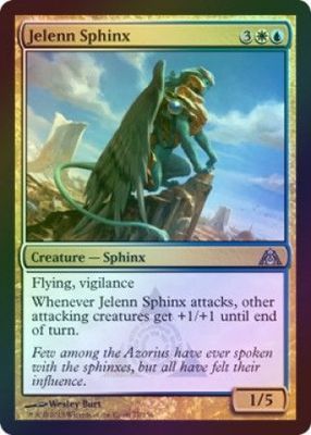 Jelenn Sphinx 77/165 - Foil Dragon&#39;s Maze Foil Singles