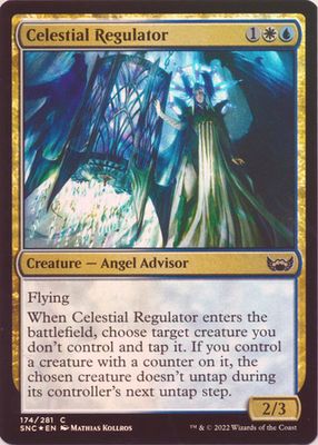 Celestial Regulator 174/281 - Foil Streets of New Capenna Foil Singles