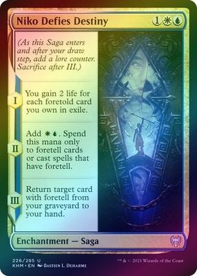 Niko Defies Destiny 226/285 - Foil Kaldheim Foil Singles