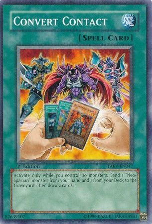 Convert Contact - TAEV-EN047 - Common 1st Edition Tactical Evolution [TAEV] 1st Edition Singles
