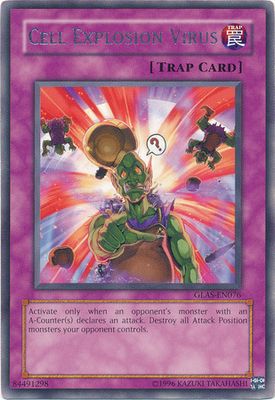 Cell Explosion Virus - GLAS-EN076 - Rare Unlimited Gladiator&#39;s Assault [GLAS] Unlimited Singles