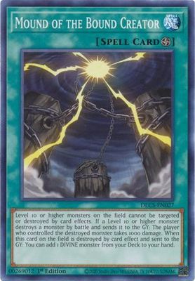 Mound of the Bound Creator - DLCS-EN027 - Common 1st Edition Dragons of Legend The Complete Series 1st Edition Singles
