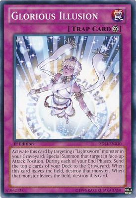 Glorious Illusion - SDLI-EN030 - Common 1st Edition Structure Deck: Realm of Light 1st Edition Singles (espanol(