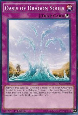 Oasis of Dragon Souls - SR02-EN040 - Common 1st Edition Structure Deck: Rise of the True Dragons 1st Edition Singles