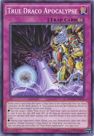True Draco Apocalypse - MACR-EN070 - Common Unlimited Maximum Crisis Unlimited Singles