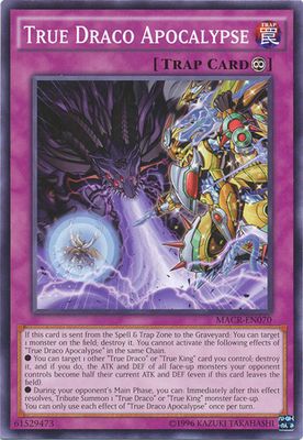 True Draco Apocalypse - MACR-EN070 - Common Unlimited Maximum Crisis Unlimited Singles