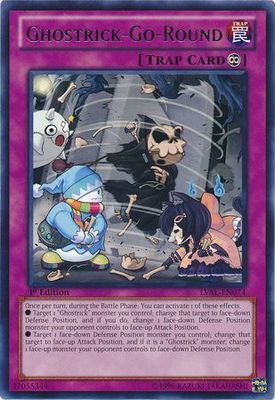 Ghostrick-Go-Round - LVAL-EN074 - Rare 1st Edition Legacy of the Valiant 1st Edition Singles