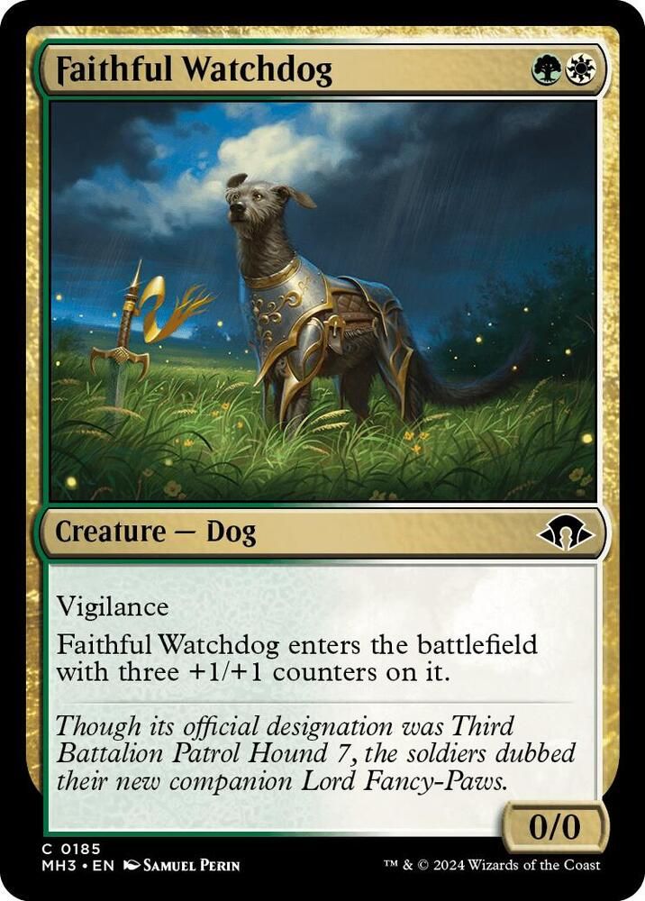 Faithful Watchdog - Modern Horizons 3 (MH3) Modern Horizons 3
