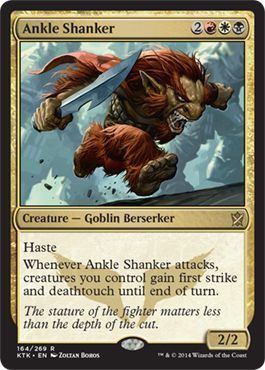 Ankle Shanker 164/269 Khans of Tarkir Singles (Español)