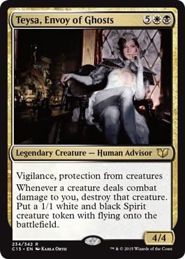 Teysa, Envoy of Ghosts 234/342 Commander 2015 Singles