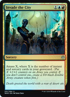 Invade the City 201/264 - Foil War of the Spark Foil Singles