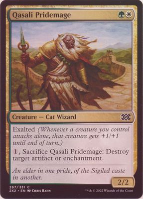 Qasali Pridemage 267/331 - Foil Double Masters 2022 Foil Singles