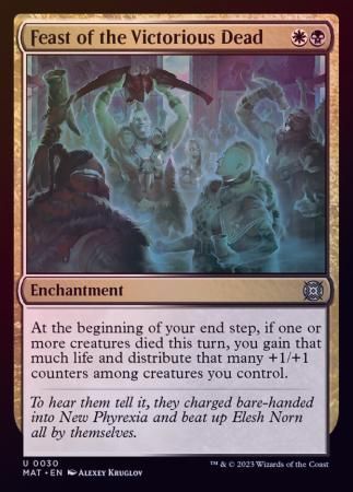 Feast of the Victorious Dead 0030 - Foil March of the Machine: The Aftermath Foil Singles