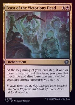 Feast of the Victorious Dead 0030 - Foil March of the Machine: The Aftermath Foil Singles