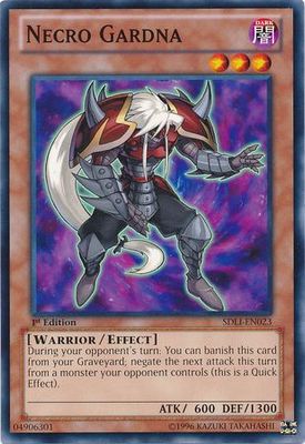 Necro Gardna - SDLI-EN023 - Common 1st Edition Structure Deck: Realm of Light 1st Edition Singles
