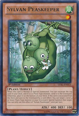 Sylvan Peaskeeper - LVAL-EN015 - Rare 1st Edition Legacy of the Valiant 1st Edition Singles