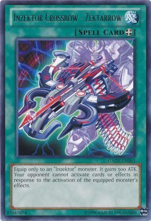 Inzektor Crossbow - Zektarrow - GAOV-EN061 - Rare Unlimited Galactic Overlord Unlimited Singles