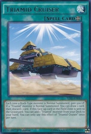 Triamid Cruiser - TDIL-EN063 - Rare 1st Edition The Dark Illusion 1st Edition Singles