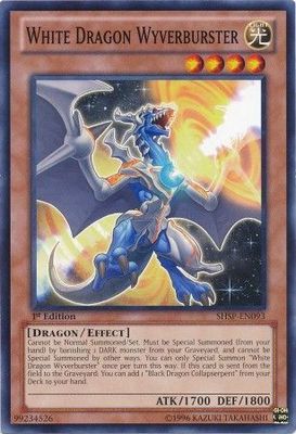 GA White Dragon Wyverburster - SHSP-EN093 - Common 1st Edition Shadow Specters 1st Edition Singles