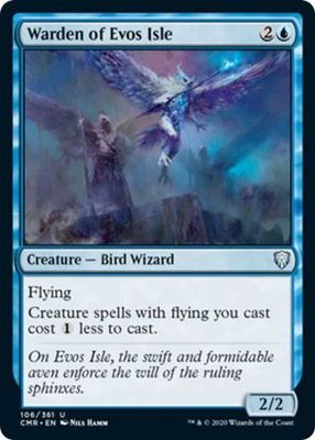 Warden of Evos Isle 106/361 - Commander Legends Singles