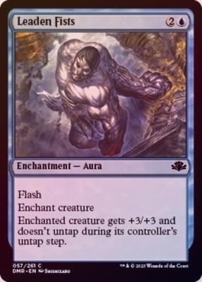 Leaden Fists 057/261 - Foil Dominaria Remastered Foil Singles