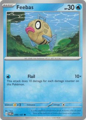 Feebas - 049/167 - Common Scarlet and Violet: Twilight Masquerade Singles