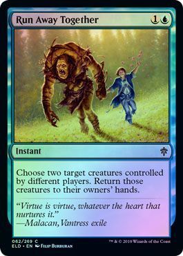 Run Away Together 062/269 - Foil Throne of Eldraine Foil Singles