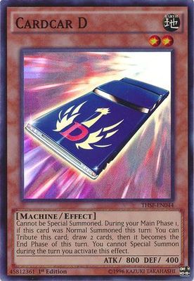 GA Cardcar D - THSF-EN044 - Super Rare 1st Edition The Secret Forces (THSF) 1st Edition Singles