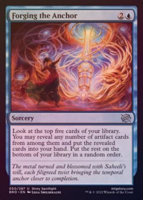 Forging the Anchor 50/287 - Foil The Brothers&#39; War Foil Singles