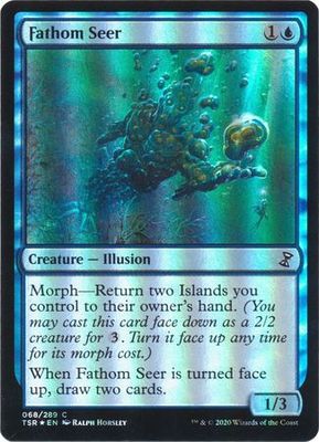 Fathom Seer 068/289 - Foil Time Spiral Remastered Foil Singles