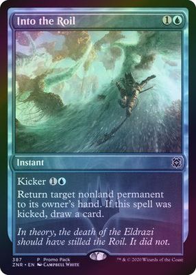 Into the Roil 387 - Promo Pack Foil Promo Magic: The Gathering Promo Cards (Español)