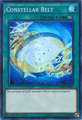 GA Constellar Belt - SPWA-EN051 - Super Rare 1st Edition Spirit Warriors Singles
