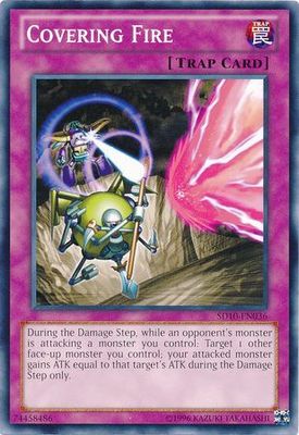 GA Covering Fire - SD10-EN036 - Common Unlimited Structure Deck: Machine Re-Volt Unlimited Singles